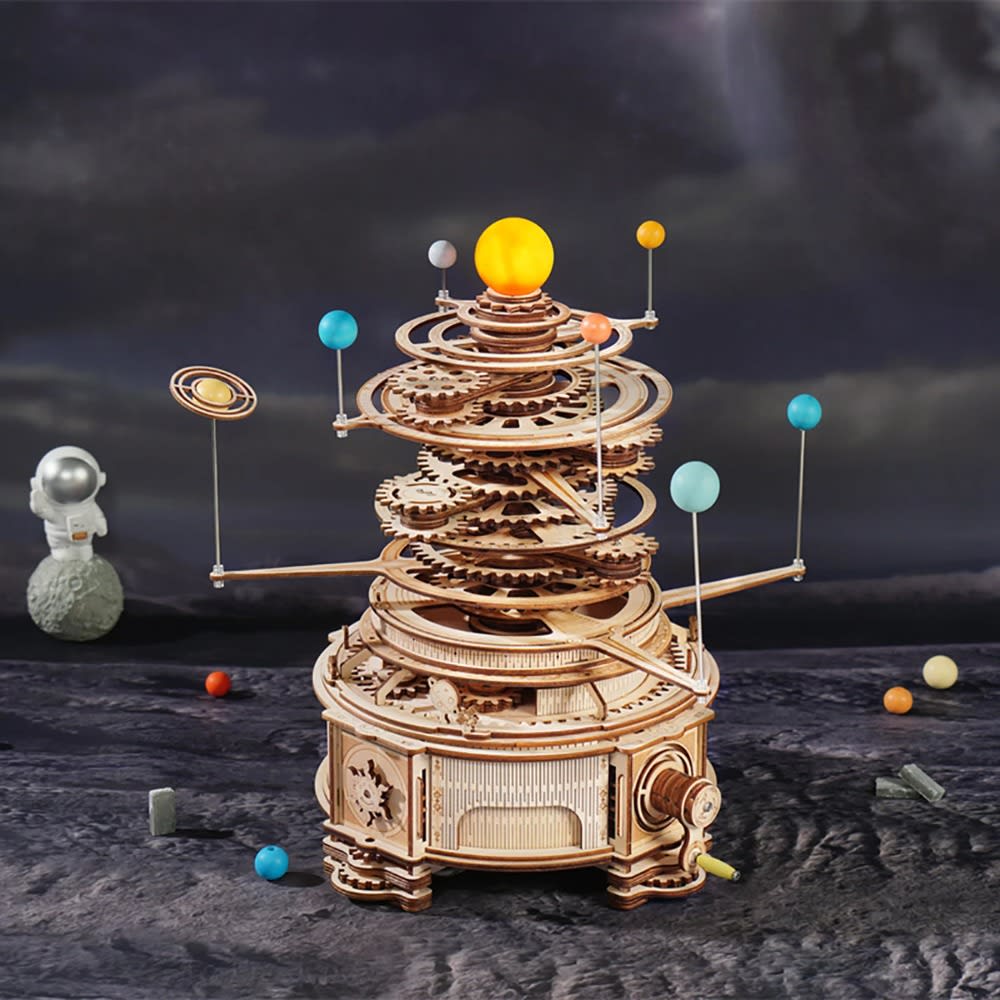 Robotime ROKR 316PCS Mechanical Orrery 3D Puzzle Model Building Kit